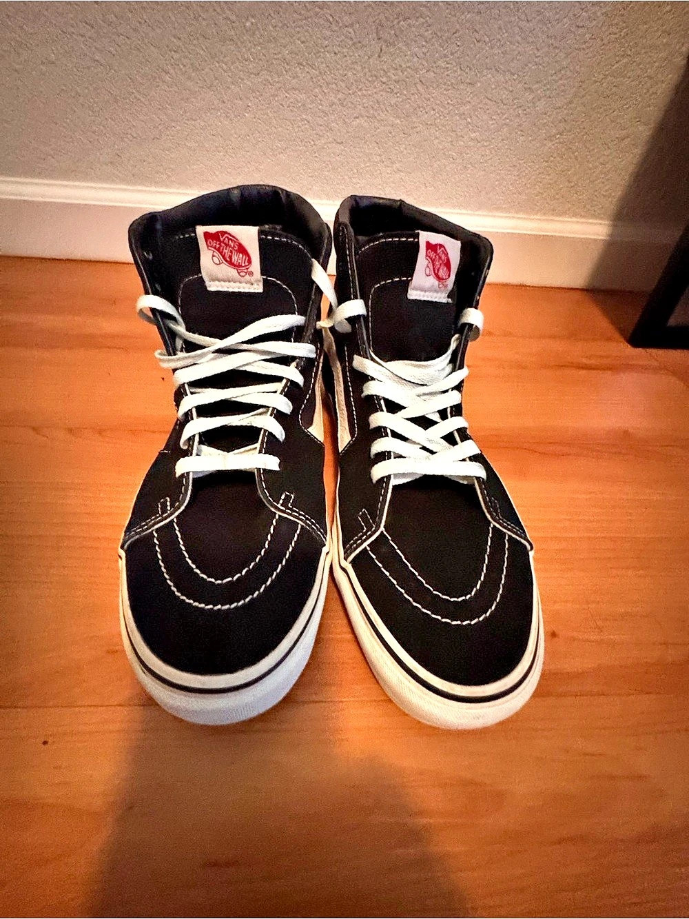 Vans Sk8-Hi Black/White Black & White High-Top Sneakers